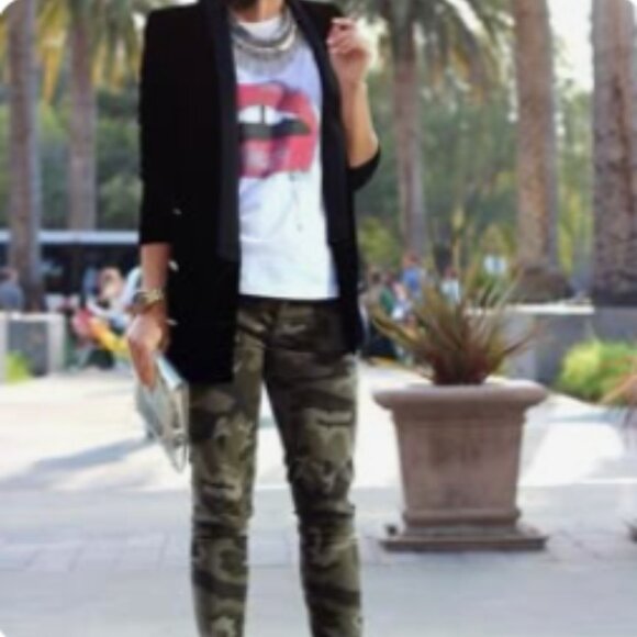 Universal Thread Jeans Camo High-Rise Straight Womens Size 10/30 - Picture 14 of 15